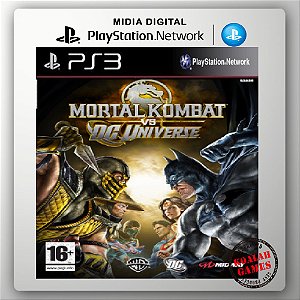 Mortal Kombat Vs Dc Universe - Jogo Digital Ps3