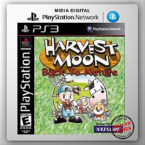 Harvest Moon Back to Nature (Clássico Ps1) Midia Digital Ps3 - WR