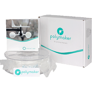 Polylite ASA White 1,75mm 3Kg