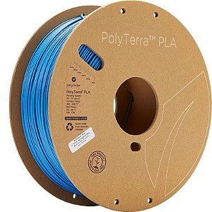 Filamento PLA Sapphire Blue 1,75mm 1Kg Polyterra