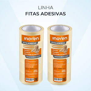 Fitas Adesivas 48mmx100mt cx c/ 80 rolos