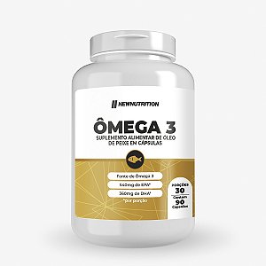 Omega 3 1000mg 90 Cápsulas - Newnutrition