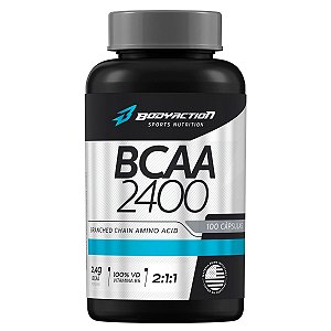 BCAA 2400 Body Action - 100 Cápsulas