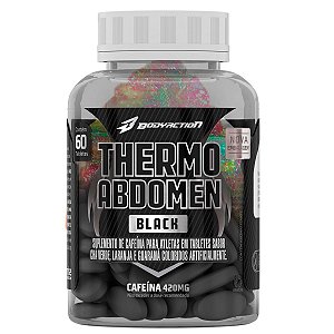 Thermo Abdomen Black 60 Comprimidos - Bodyaction