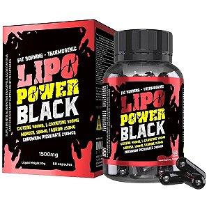 Lipo Power Black - 60 Cápsulas