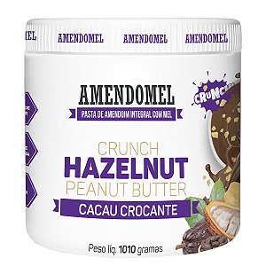 Pasta De Amendoim 1kg Amendomel Com Cacau Crocante - Thiani