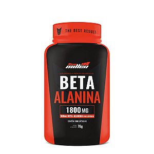 Beta Alanina 1800mg 180 Cápsulas - New Millen