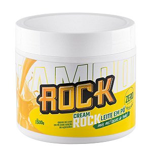 Creme Cream Rock Leite em Pó Zero Açúcar 500g Rock