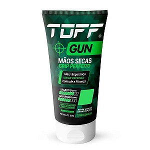 TOFF Gun Gel Secativo 60g Mãos Secas Tiro Esportivo - TOFF