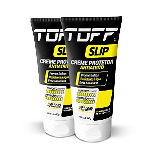 Kit 2x Creme SLIP Antiatrito Protetor 60g - TOFF