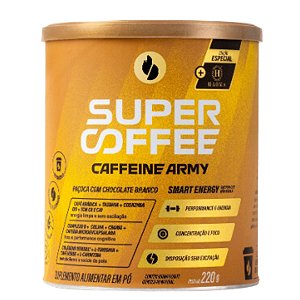 Supercoffee 3.0 Caffeine Army 220g Paçoca e Chocolate Branco