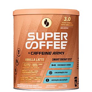 Supercoffee 3.0 Caffeine Army 220g Super Coffe Vanilla Latte