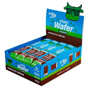 Chocowafer Chocolate Vegetal Caixa 12x25g - +Mu