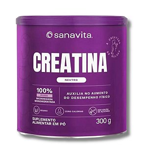 Creatina Monohidratada 300g - Sanavita