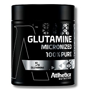 Glutamina Micronizada 100% Pure L-Glutamine 300g - Atlhetica