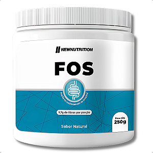 FOS Natural 250g Frutooligossacarídeos - New Nutrition