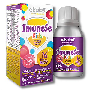 Imunese Kids Ekobé 50ml Suplemento Infantil Tutti Frutti