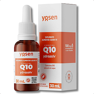 Coenzima Q10 30ml Gotas Alta Absorção Yosen Ydrosolv
