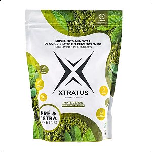 Intra Treino 1:0,8 Mate Verde Com cafeína - 1Kg - Xtratus