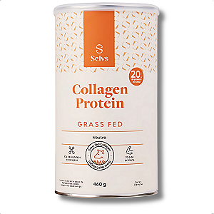 Collagen Protein Selvs 460g Colágeno Tipo I e III Vegano
