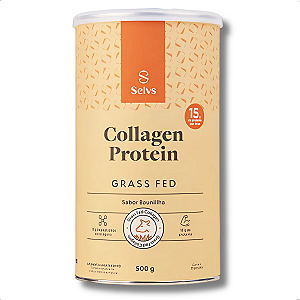 Collagen Protein Selvs 500g – Colágeno Tipo I e III Neutro