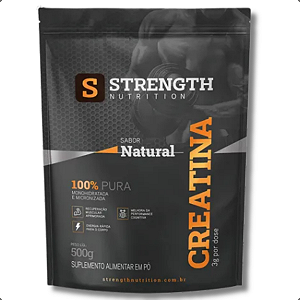 Creatina Monohidratada Refil 500g - Strength Nutrition