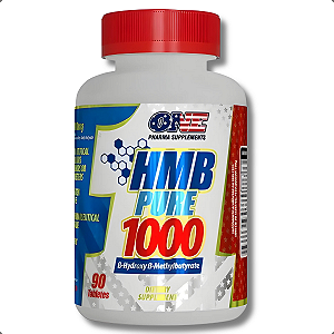 HMB Pure 1000 One Pharma 90 Tabletes Para Massa Muscular