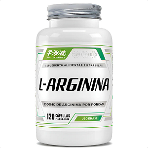 L-Arginina 1300mg 120 Cápsulas FNB Sports Nutrition
