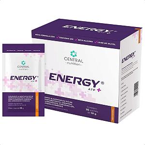 Energy ATP Central Nutrition 30 Sachês Energia E Foco