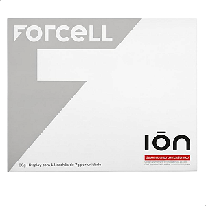 ION Display 14 Sachês Sabor Morango e Chá Branco - Forcell