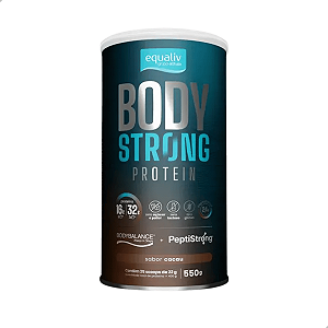 Body Strong Protein Sabor Cacau 550g - Equaliv