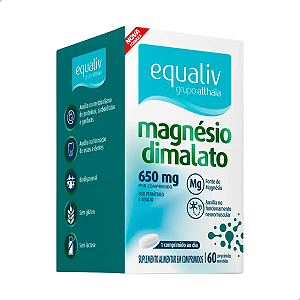 Magnésio Dimalato 60 comprimidos - Equaliv