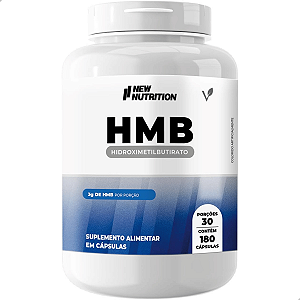 HMB 180Cápsulas - New Nutrition