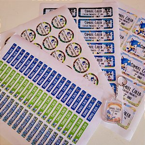 Etiquetas Escolares - Kit 1