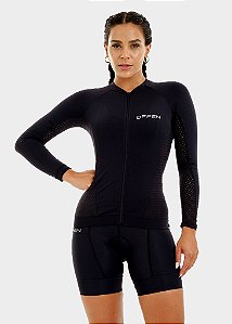 Camisa Feminina Classic Ml Black