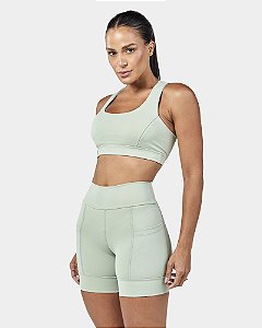 Bermuda Feminina Race Aloe