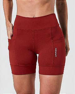 Bermuda Feminina Race Merlot