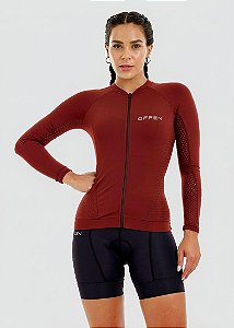 Camisa Feminina Classic Ml Merlot