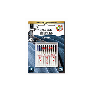 Agulha para Máquina Doméstica - Blister Sortido com 10 Unidades