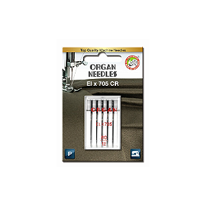 Agulha para Overloque Nº 80/12 - Blister com 5 Unidades