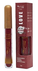 Lip Oil Bomb Brilhante - Max Love Studio (5ml)