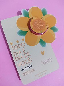 10 unid Card com potinho acrílico