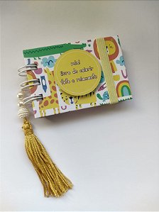 Mini livro de colorir