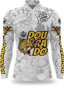 CAMISETA PERSONALIZADA KING BRASIL DOURADO COMICS - CD0412