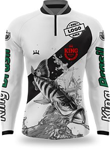 CAMISETA PERSONALIZADA KING BRASIL VASCO COM PEIXE - CD0225