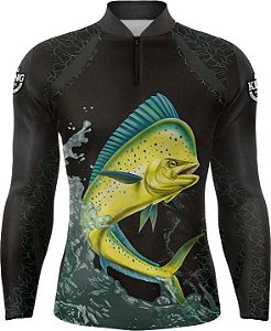 CAMISETA PERSONALIZADA KING BRASIL - DOURADO DO MAR - KD00143