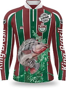 CAMISETA PERSONALIZADA KING BRASIL FLUMINENSE COM PEIXE - CD0227