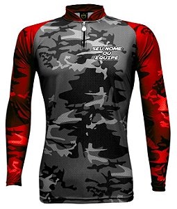 CAMISETA PERSONALIZADA KING BRASIL - LISA VERMELHO - LB00014