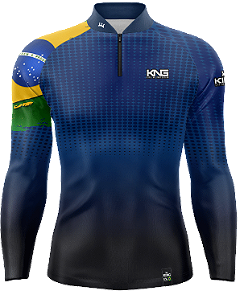 CAMISETA AGRO KING BRASIL COM PROTEÇÃO UV 50+ (KD00534N)