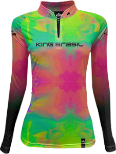 CAMISETA KING BRASIL COM PROTEÇÃO SOLAR UV 50+ (KD00530N) - FEMININA